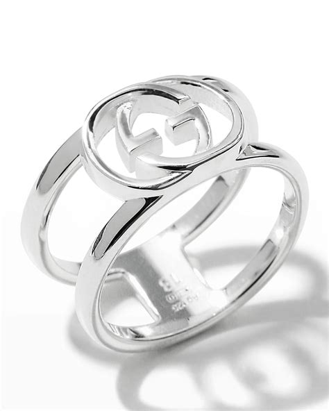 gucci wok interlocking|Gucci Interlocking ring.